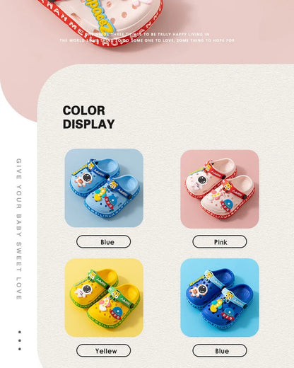 Summer Slippers Children Garden Shoes Cute EVA Cartoon Beach Sandals Babies High Quality Soft Kids Outdoor Slippers Flip Shoes - ZOOMNSTORE