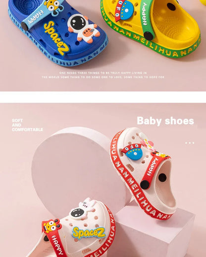 Summer Slippers Children Garden Shoes Cute EVA Cartoon Beach Sandals Babies High Quality Soft Kids Outdoor Slippers Flip Shoes - ZOOMNSTORE