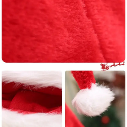 Extended Christmas Santa Hat - Super Long Holiday Cap for Kids and Adults - ZOOMNSTORE