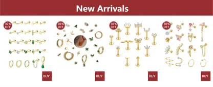 Surgical Stainless Steel Earrings – Dainty Flat Back Studs for Sensitive Ears - ZOOMNSTORE