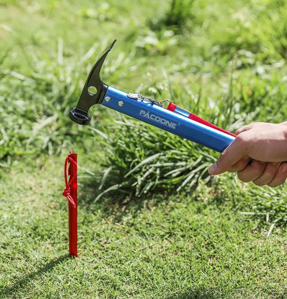 Multifunctional Outdoor Survival Hammer - Pocket Tool with Aluminum Alloy Hook - ZOOMNSTORE