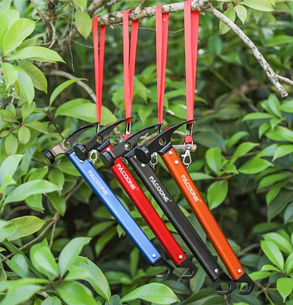 Multifunctional Outdoor Survival Hammer - Pocket Tool with Aluminum Alloy Hook - ZOOMNSTORE