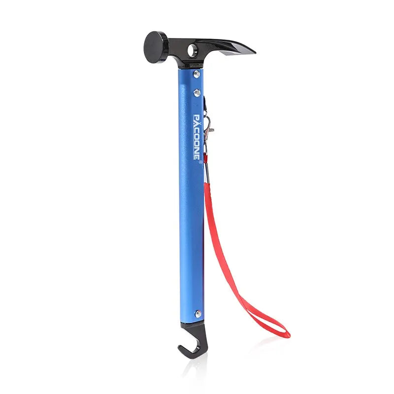 Multifunctional Outdoor Survival Hammer - Pocket Tool with Aluminum Alloy Hook - ZOOMNSTORE