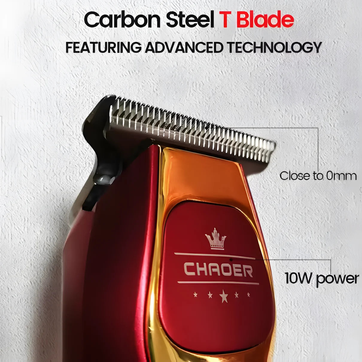 Professional T-Blade Hair Clipper - Ultra Precise Barber-Grade Trimming  Shaving - ZOOMNSTORE