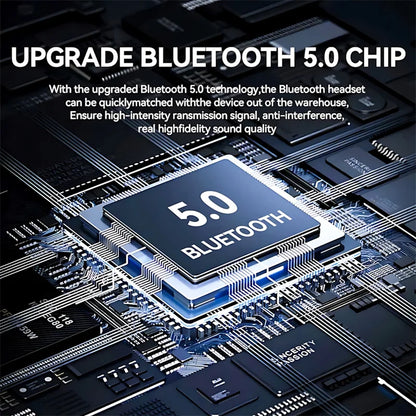 T8 PRO Bluetooth Earbuds - Transparent Wireless In-Ear Headphones with LED Display for iPhone Xiaomi Huawei - ZOOMNSTORE