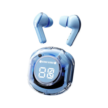 T8 PRO Bluetooth Earbuds - Transparent Wireless In-Ear Headphones with LED Display for iPhone Xiaomi Huawei - ZOOMNSTORE