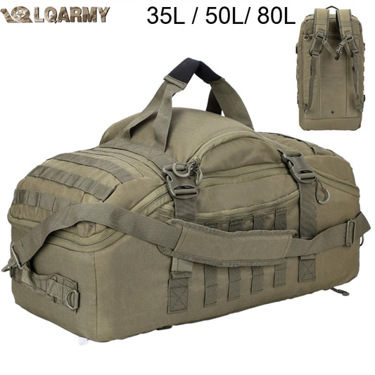 Molle Tactical Backpack - 30L50L80L Outdoor Mountaineering Bag for Hiking  Camping - ZOOMNSTORE