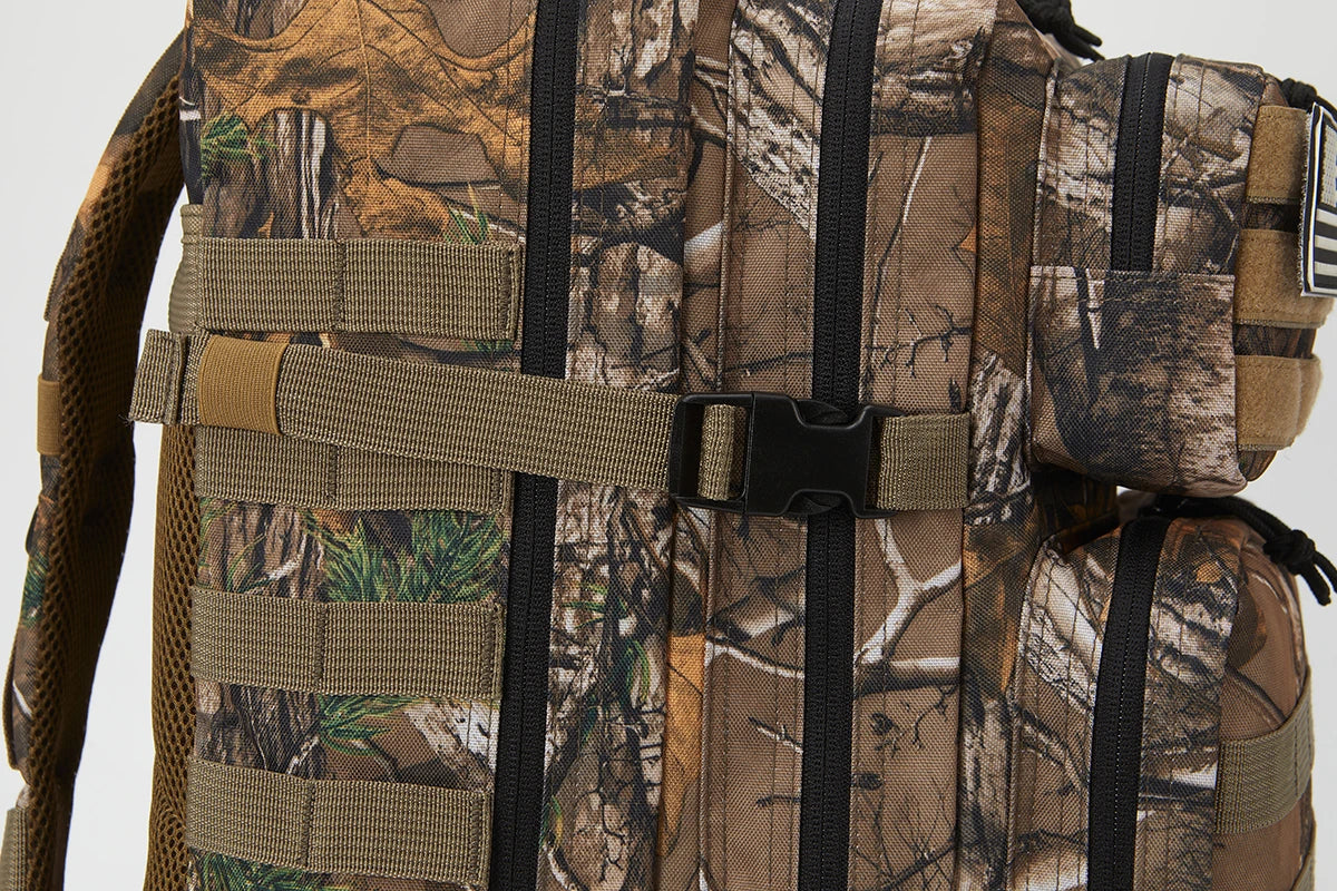 45L Tactical Backpack - Large Capacity Outdoor Hiking  Camping Bag for Men  Women - ZOOMNSTORE