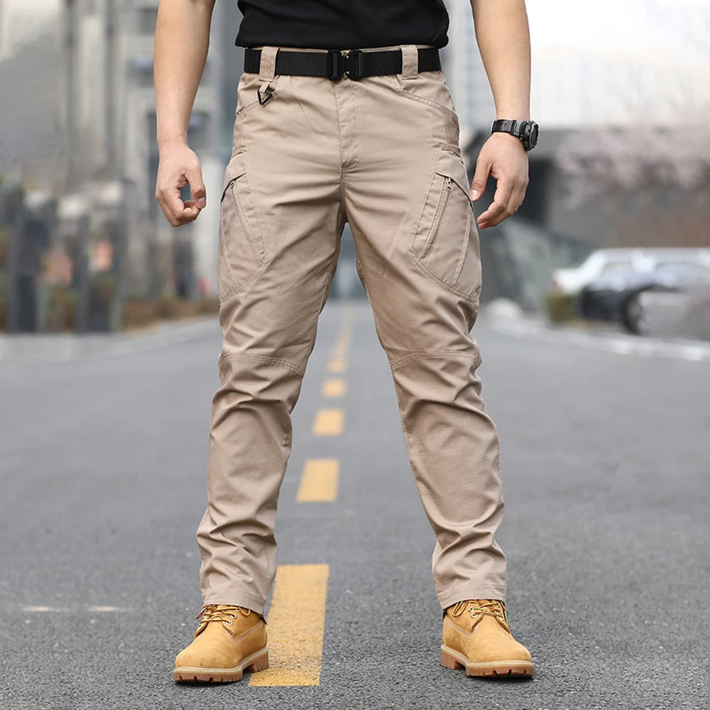 Tactical Cargo Pants – Men's Assault Outdoor Camouflage Four Seasons Multi-Pocket Wear-Resistant - ZOOMNSTORE