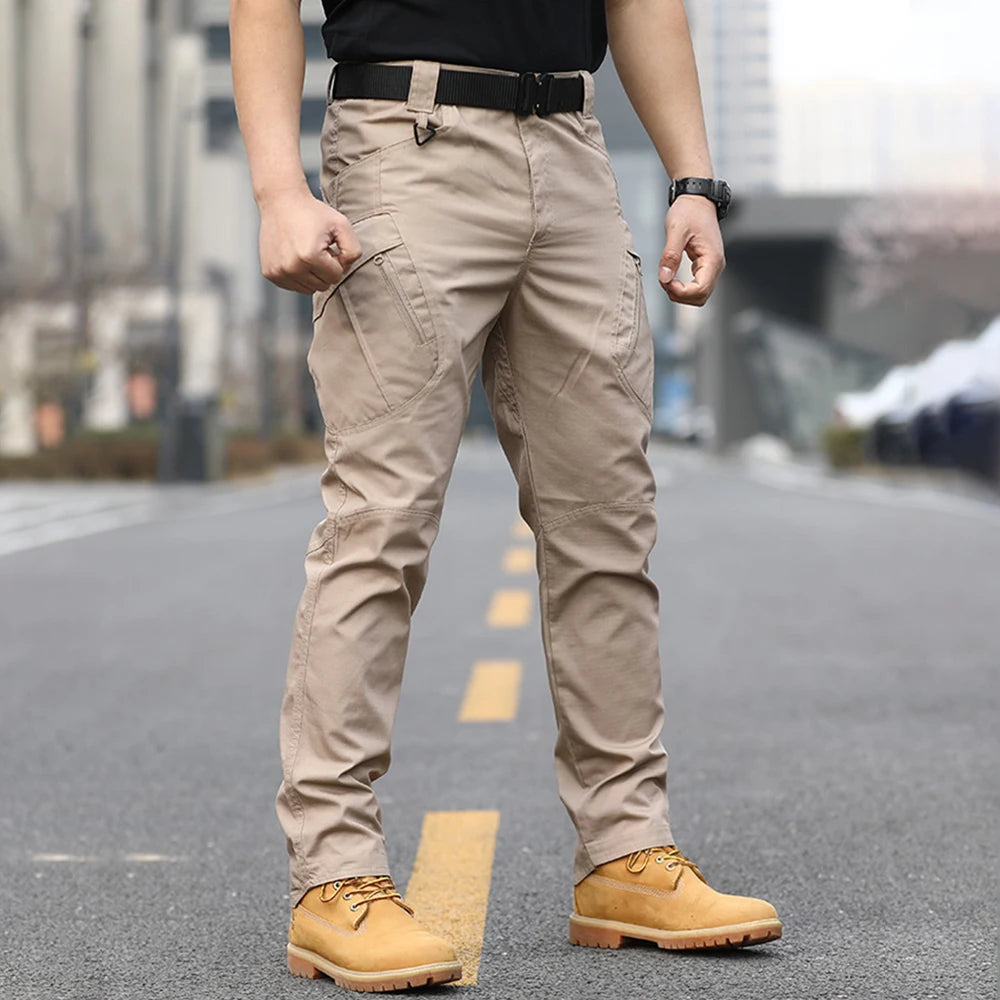 Tactical Cargo Pants – Men's Assault Outdoor Camouflage Four Seasons Multi-Pocket Wear-Resistant - ZOOMNSTORE
