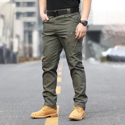 Tactical Cargo Pants – Men's Assault Outdoor Camouflage Four Seasons Multi-Pocket Wear-Resistant - ZOOMNSTORE