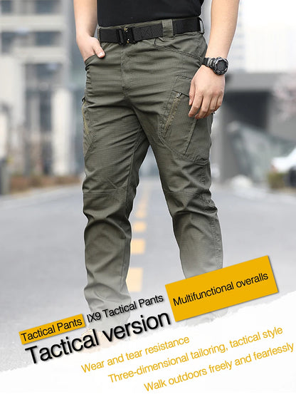 Tactical Cargo Pants – Men's Assault Outdoor Camouflage Four Seasons Multi-Pocket Wear-Resistant - ZOOMNSTORE
