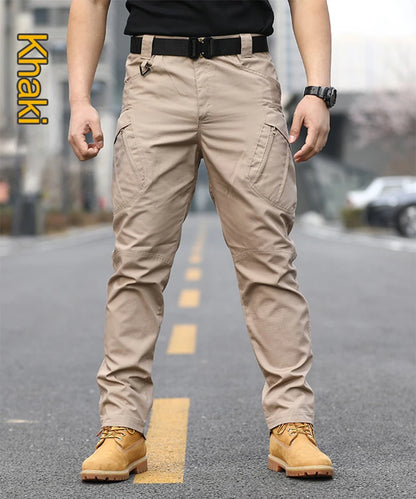 Tactical Cargo Pants – Men's Assault Outdoor Camouflage Four Seasons Multi-Pocket Wear-Resistant - ZOOMNSTORE