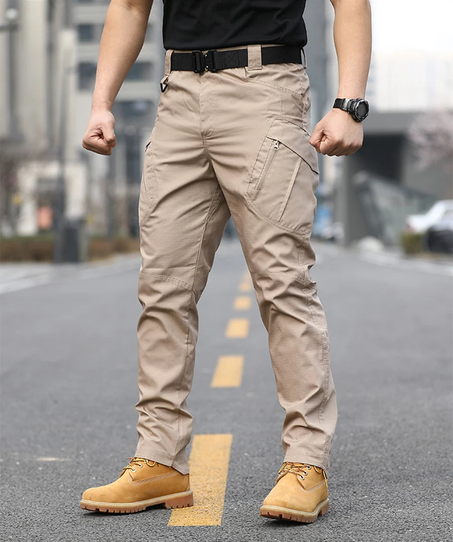Tactical Cargo Pants – Men's Assault Outdoor Camouflage Four Seasons Multi-Pocket Wear-Resistant - ZOOMNSTORE