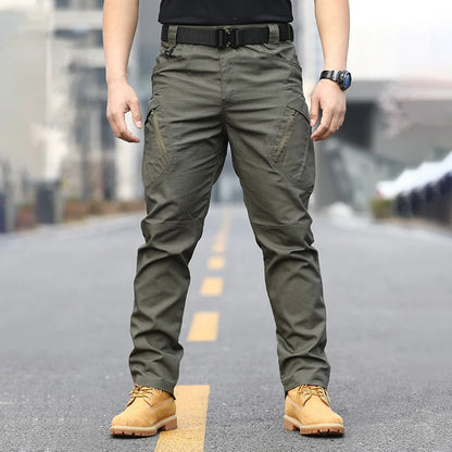 Tactical Cargo Pants – Men's Assault Outdoor Camouflage Four Seasons Multi-Pocket Wear-Resistant - ZOOMNSTORE