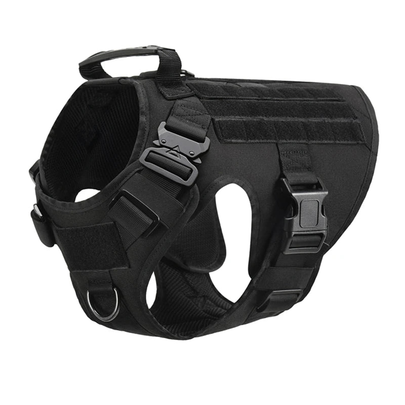 Tactical Dog Harness and Leash Set for German Shepherds and Retrievers - Training Vest for All Breeds - ZOOMNSTORE