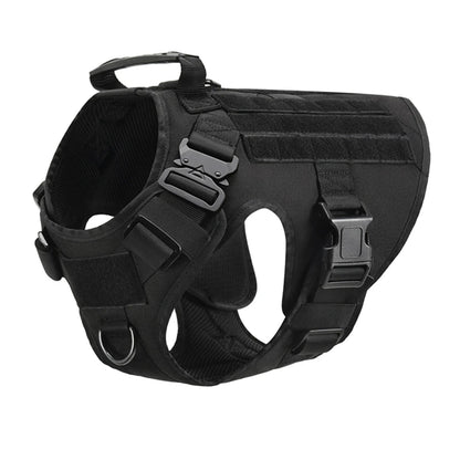 Tactical Dog Harness and Leash Set for German Shepherds and Retrievers - Training Vest for All Breeds - ZOOMNSTORE