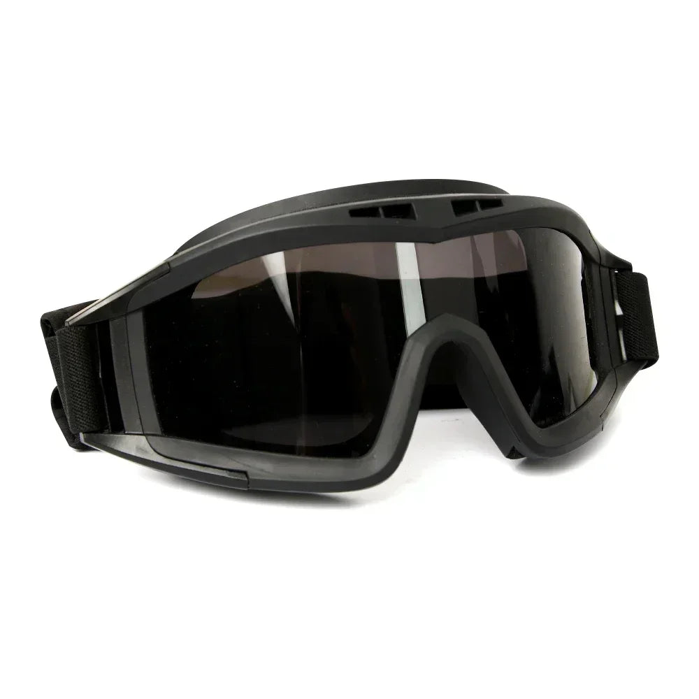 Tactical Goggles - Heavy Duty Windproof Sand Control Eyewear with Replaceable Lenses - ZOOMNSTORE