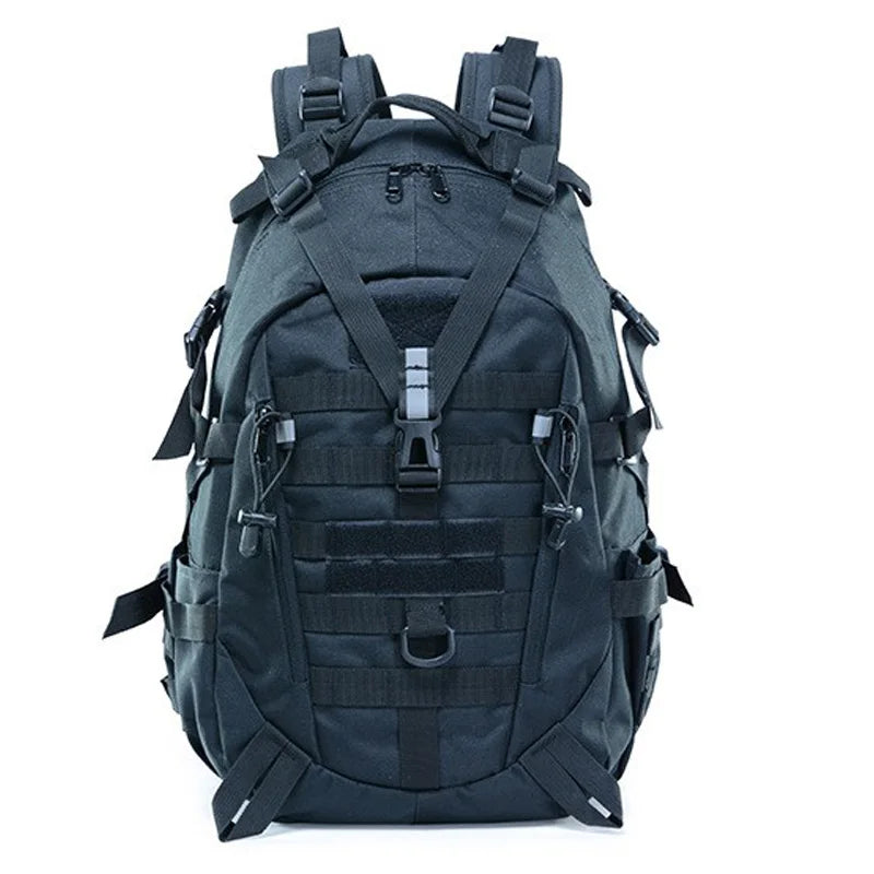 Tactical Camping Backpack - Molle Hiking Rucksack with Reflective Straps and Laptop Compartment - ZOOMNSTORE