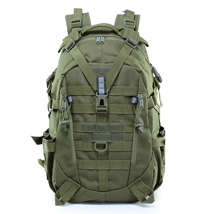 Tactical Camping Backpack - Molle Hiking Rucksack with Reflective Straps and Laptop Compartment - ZOOMNSTORE