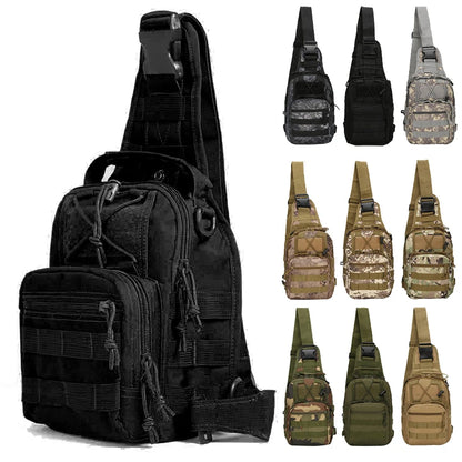Tactical Sling Backpack - Waterproof EDC Outdoor CCW Daypack for Hiking and Camping - ZOOMNSTORE