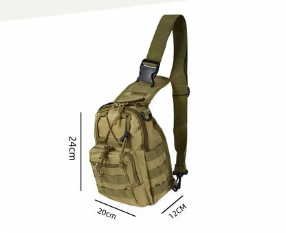 Tactical Sling Backpack - Waterproof EDC Outdoor CCW Daypack for Hiking and Camping - ZOOMNSTORE