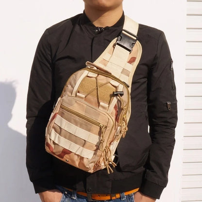 Tactical Sling Backpack - Waterproof EDC Outdoor CCW Daypack for Hiking and Camping - ZOOMNSTORE
