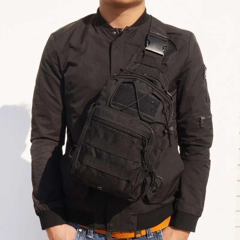 Tactical Sling Backpack - Waterproof EDC Outdoor CCW Daypack for Hiking and Camping - ZOOMNSTORE