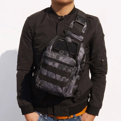 Tactical Sling Backpack - Waterproof EDC Outdoor CCW Daypack for Hiking and Camping - ZOOMNSTORE