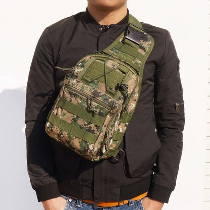 Tactical Sling Backpack - Waterproof EDC Outdoor CCW Daypack for Hiking and Camping - ZOOMNSTORE