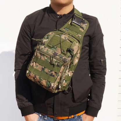 Tactical Sling Backpack - Waterproof EDC Outdoor CCW Daypack for Hiking and Camping - ZOOMNSTORE