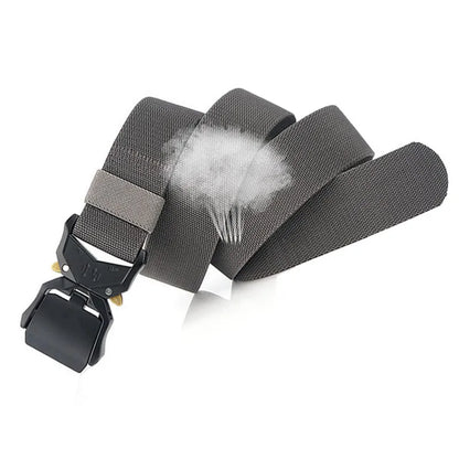 Tactical Waist Belt - Durable Canvas Belt With Automatic Buckle & Quick Release - ZOOMNSTORE