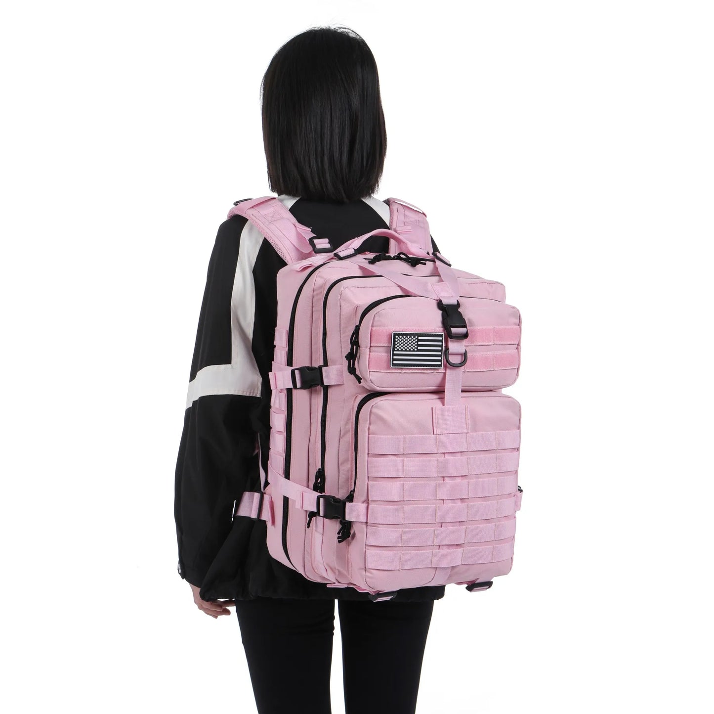 Tactical Waterproof Backpack - 25L50L Nylon Rucksack for Trekking Fishing Hunting Camping Hiking - ZOOMNSTORE