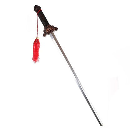 Chinese Tai Chi Sword Prop Classic Outdoor Telescopic Playset Morning Practice Playsets Retractable Halloween Fake Toy - ZOOMNSTORE