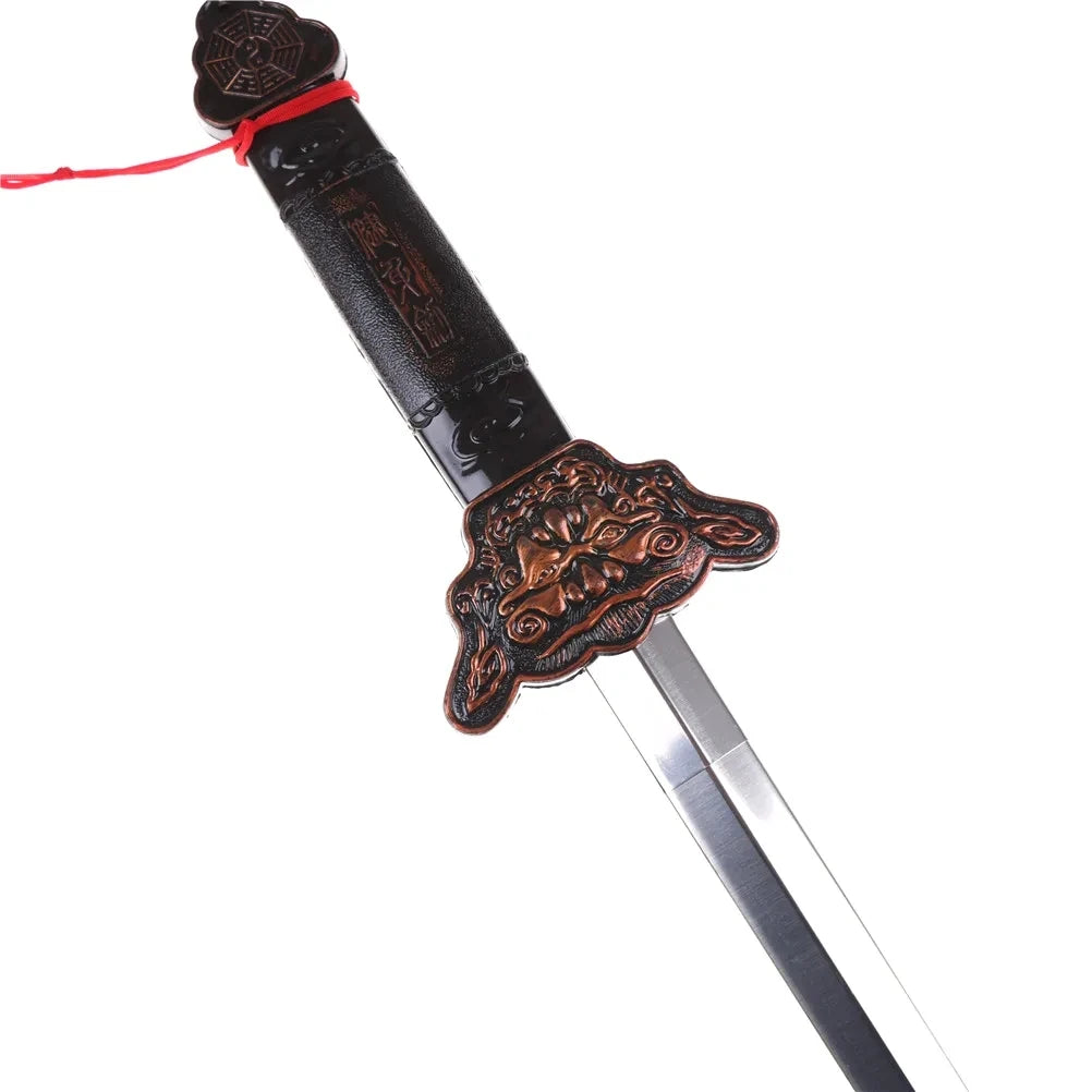 Chinese Tai Chi Sword Prop Classic Outdoor Telescopic Playset Morning Practice Playsets Retractable Halloween Fake Toy - ZOOMNSTORE