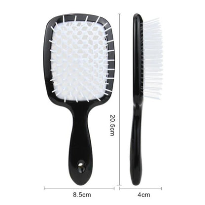 Tangled Hair Comb Detangling Hair Brush Massage Combs Hollow Out Wet Curly Hair Brushes Barber Comb Salon Hair Styling Tools - ZOOMNSTORE