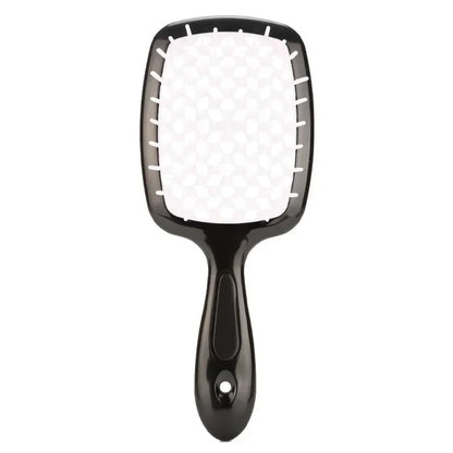 Tangled Hair Comb Detangling Hair Brush Massage Combs Hollow Out Wet Curly Hair Brushes Barber Comb Salon Hair Styling Tools - ZOOMNSTORE