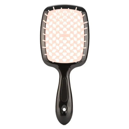 Tangled Hair Comb Detangling Hair Brush Massage Combs Hollow Out Wet Curly Hair Brushes Barber Comb Salon Hair Styling Tools - ZOOMNSTORE