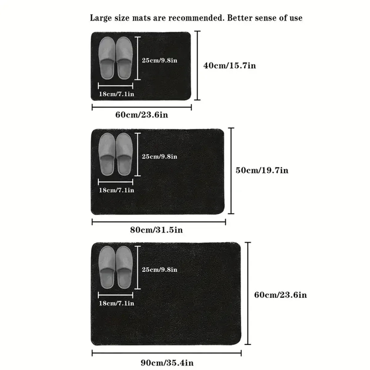 Tapete absorvente antiderrapante do assoalho, veludo coral, esteira da porta do banheiro, esteira do banho, decoração home - ZOOMNSTORE