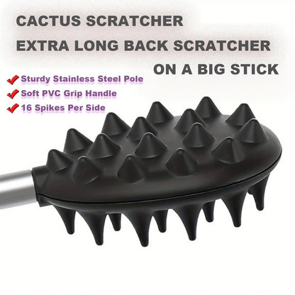 Telescopic Back Scratcher | 4 in 1 Extendable Back Massager with Detachable Heads - ZOOMNSTORE