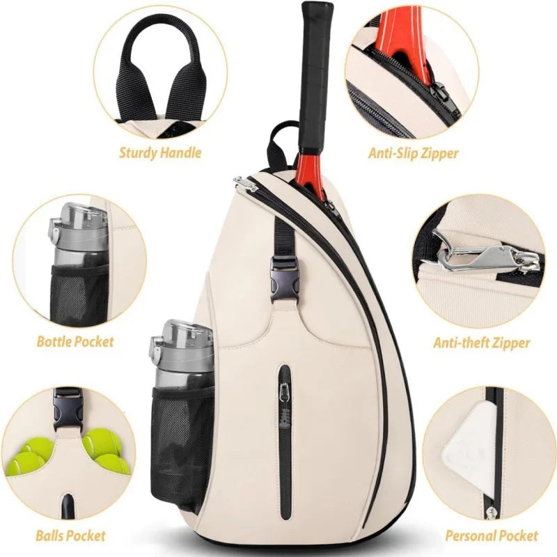 Tennis Badminton Bag – Durable Outdoor Racket Sports Training Shoulder Backpack - ZOOMNSTORE
