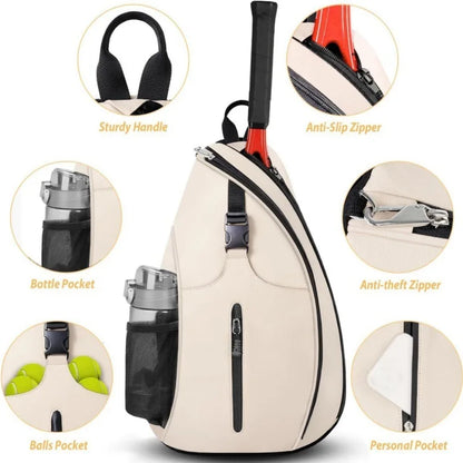 Tennis Badminton Bag – Durable Outdoor Racket Sports Training Shoulder Backpack - ZOOMNSTORE