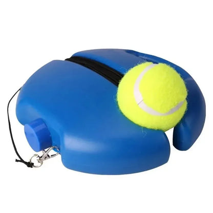 Tennis Training Ball With Rebound Training Balls & Elastic Rope Base – Portable Tennis Trainer - ZOOMNSTORE
