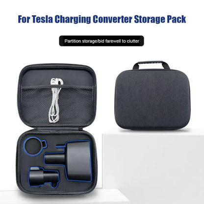 Tesla Charger Storage Bag – CCS1 J1772 Adapter Organizer Box For Travel - ZOOMNSTORE