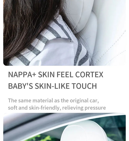 Tesla Neck Pillow – Comfortable Soft Neck Cushion with Premium Nappa Leather and Elastic Strap - ZOOMNSTORE