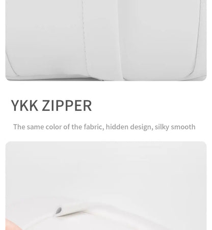 Tesla Neck Pillow – Comfortable Soft Neck Cushion with Premium Nappa Leather and Elastic Strap - ZOOMNSTORE