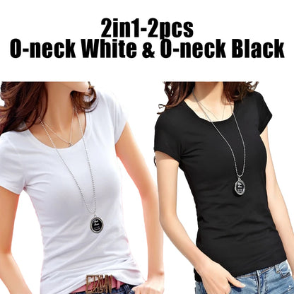 Thermal Crop Top - Women's Long Sleeve Slim Fit Black Velvet Tee With Heating Fiber - ZOOMNSTORE