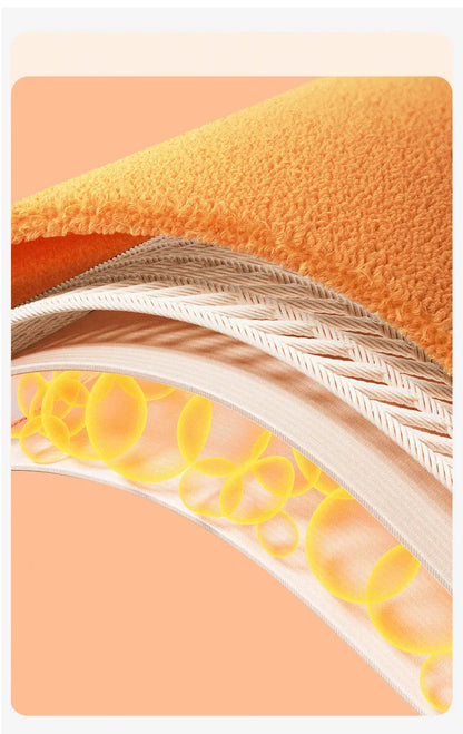 Thermal Fleece Leggings - High Waist Winter Warm Leggings With Rabbit Wool Insulation - ZOOMNSTORE