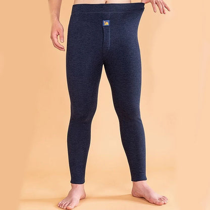 Thermal Underwear Men's Winter Clothes Fleece Keep Warm Pants Soft comfortable Underpants Sleepwear Breathable Thermo Leggings - ZOOMNSTORE