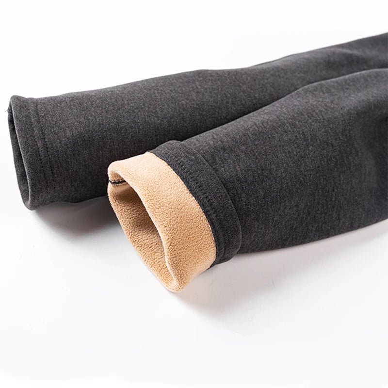 Thermal Underwear Men's Winter Clothes Fleece Keep Warm Pants Soft comfortable Underpants Sleepwear Breathable Thermo Leggings - ZOOMNSTORE